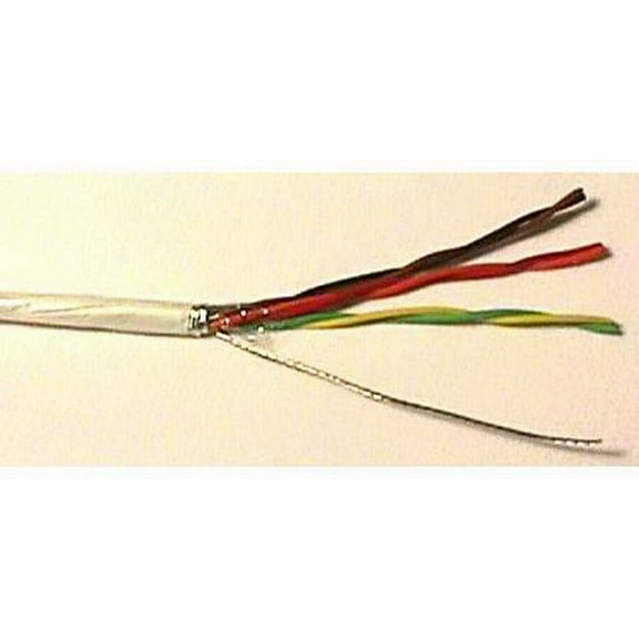 IEC CAB006-PL 24 Gauge 6 Conductor Shielded Plenum Cable Priced by the Foot