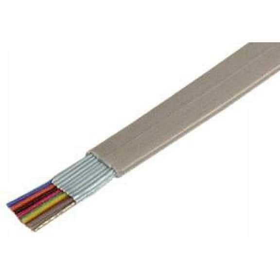 IEC CAB008-MP-SH 26 Gauge 8 Conductor Shielded Silver Satin Cable Priced by the Foot