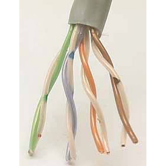 IEC CAB008-PH-PL-L6 24 Gauge 4 Pair Solid Category 6 Plenum Cable Priced by the Foot