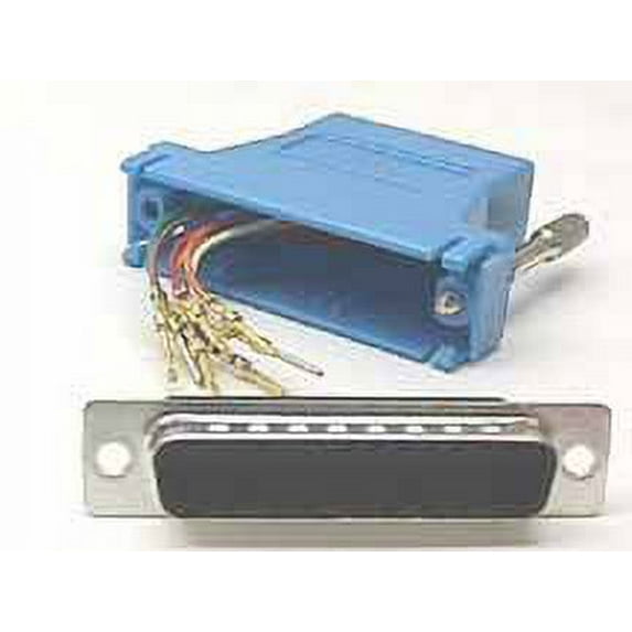 IEC DB25M-RJ4508-BU DB25 Male to RJ4508 Adapter Blue