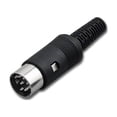 thumbnail image 1 of IEC DN08M-262 Din - 8 Pin Male 262 degree U Connector, 1 of 1