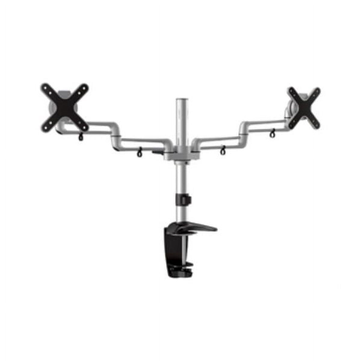 IEC H0023 Dual Monitor Deskmount for 13 to 23 inch x 2, 17 lbs x 2 max
