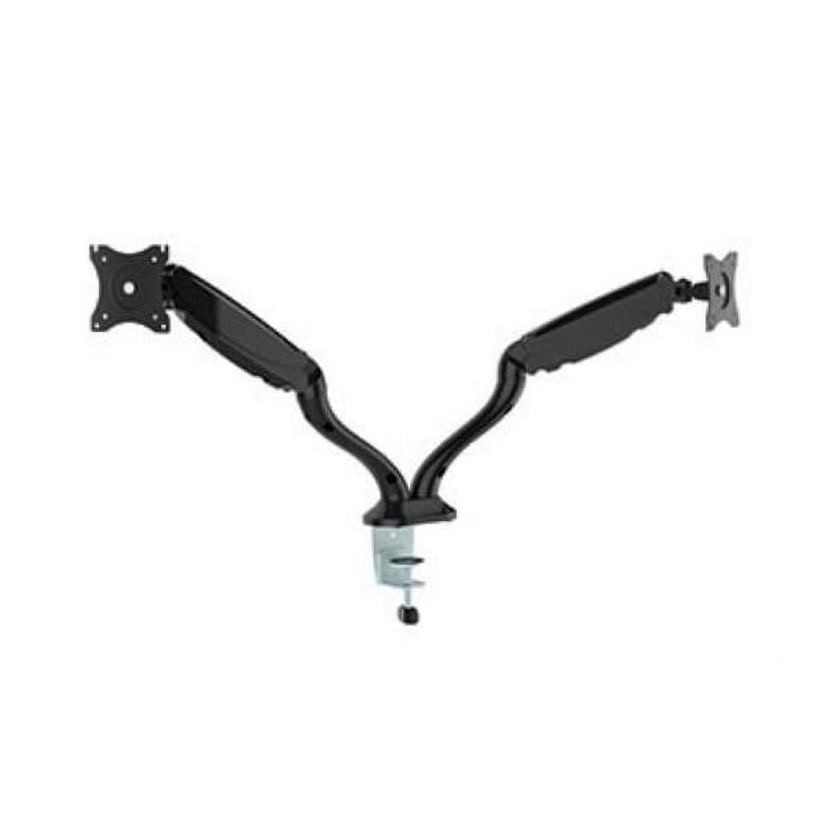 IEC H0025 Counter Balance Dual Monitor Deskmount for 13 to 27 inch x 2, 13 lbs x 2 max.