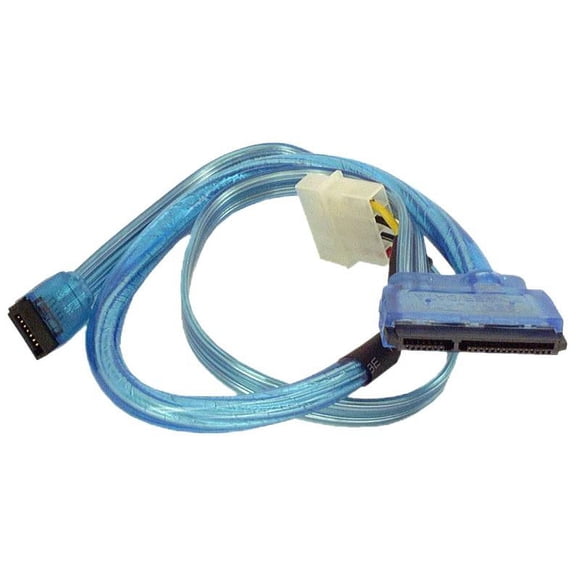 IEC L10616 SATA Drive to Molex 4 pin and SATA Data Adapter