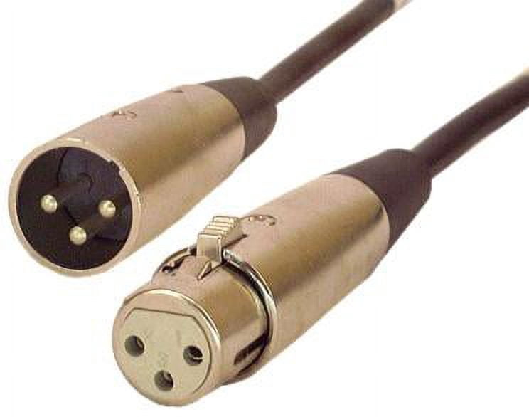 IEC L7212-25 3 Pin XLR Male to Female 25 feet
