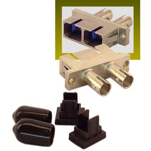 IEC L8024 SC Female to ST Female Duplex Multimode Fiber Optic Coupler