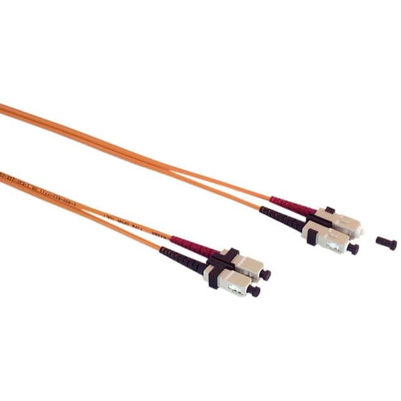 IEC L8133-02M SC to SC Duplex 62.5 Multimode Fiber Optic Cable 2 Meter