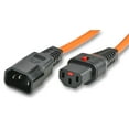 thumbnail image 1 of IEC LOCK - IEC C13 to IEC C14 Locking Power Extension Lead, 2m, 1 of 1