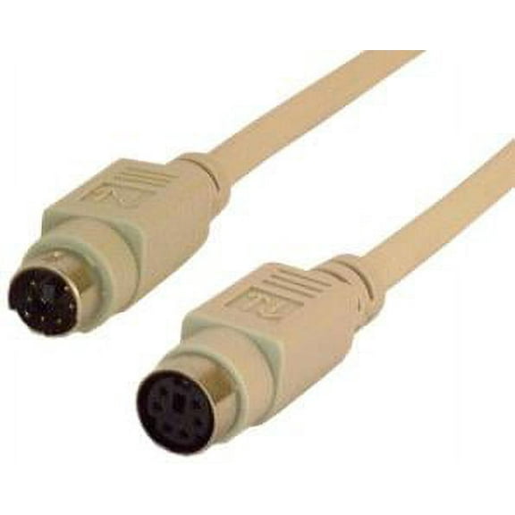 IEC M1202 PS-2 Keyboard/Mouse Extension Cable 6'