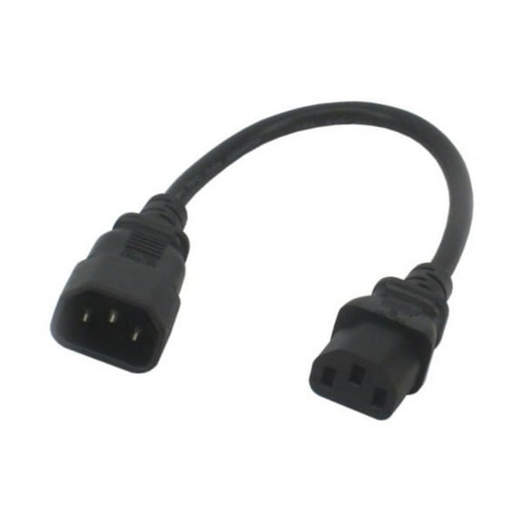 IEC M1302-01 PC Monitor Power Extension Cord ( IEC320-C14 to IEC320-C13 ) 1'