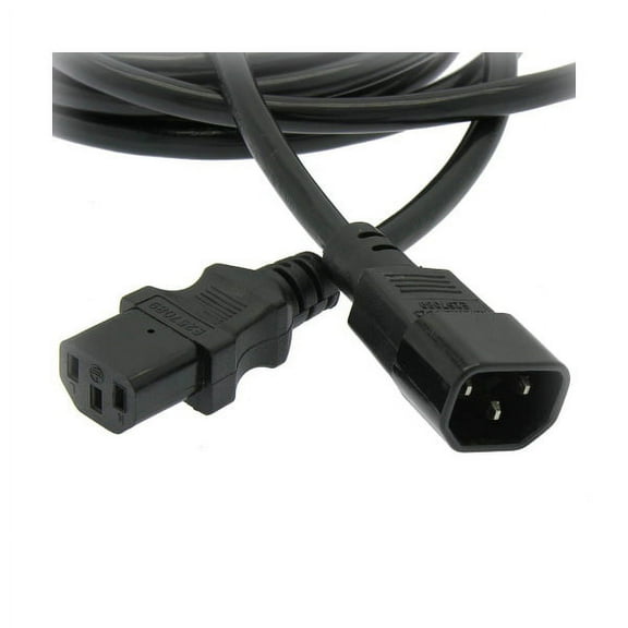 IEC M1302G16-06 PC Monitor Power Extension Cord ( IEC320-C14 to IEC320-C13 ) 16 AWG 6