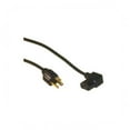 thumbnail image 1 of IEC M1305 PC Power Cord with Right Angle PC Connector ( NEMA 5-15P to IEC320-C13 ) 6', 1 of 1