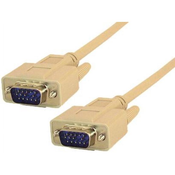 IEC M1337-10 VGA Monitor Cable Male to Male Low Resolution 10'