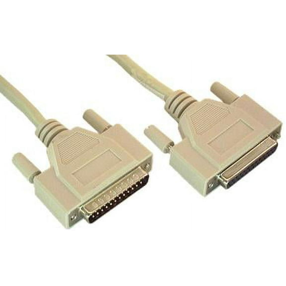 IEC M2132-10 DB25 Male to Female 25 Conductor Straight Through Cable 10'