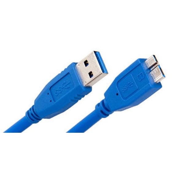 IEC M2418-03 USB 3.0 Compliant Type A to Micro 5 pin (B) Cable 3 feet