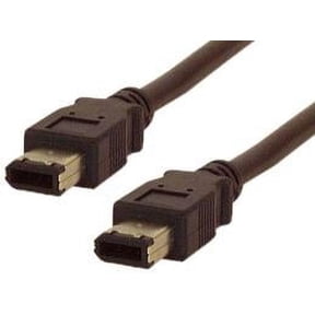 IEC M2436-15 IEEE 1394 6 Pin to 6 Pin FireWire Cable 15'