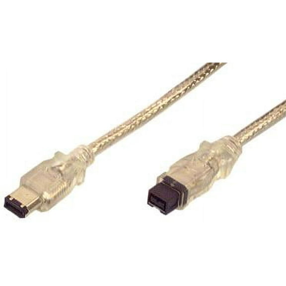 IEC M2438 IEEE 1394 9 Pin to 6 Pin FireWire 800 (FireWire II) Cable 6'