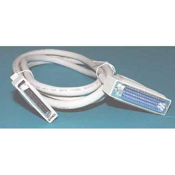IEC M350801-06 SCSI Cable DM68 Male with Clips to DB50 Male 6'