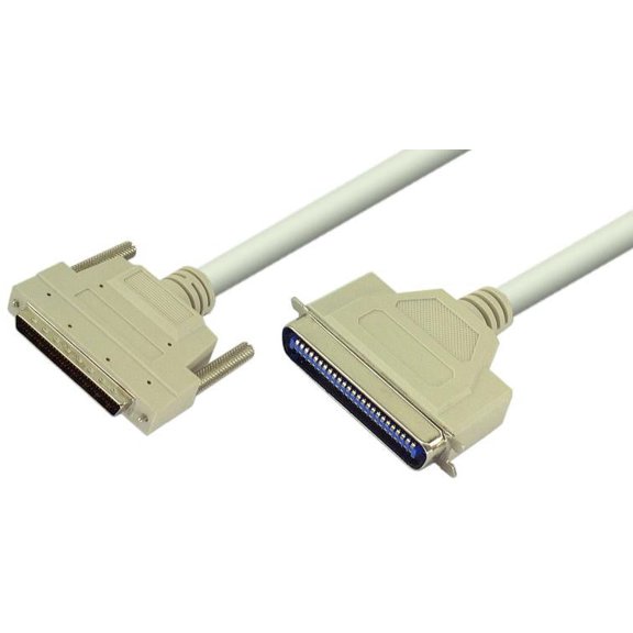IEC M350900 SCSI Cable DM68 Male to CN50 Male 3'