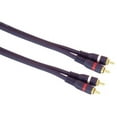 thumbnail image 1 of IEC M7392-12 2 RCA to 2 RCA Blue Python Cable for Hi Resolution Signals 12', 1 of 1
