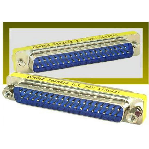 IEC M9377 DB37 Male to Male Thin Gender Changer