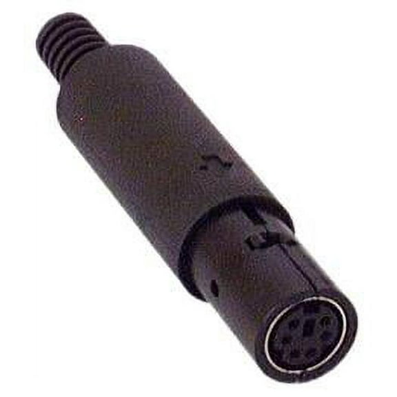 IEC MD06F Mini Din 6 Pin Female Connector