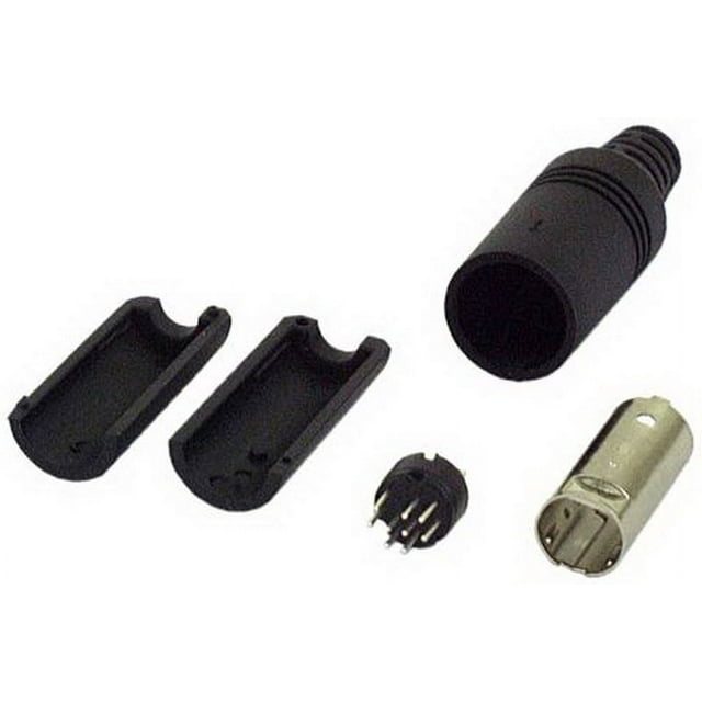 IEC MD09M Mini Din 9 Pin Male Connector
