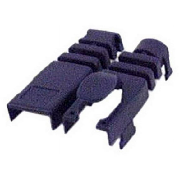 IEC MP06HS-VT RJ11 Modular Snap-on Strain Relief Boot - Purple