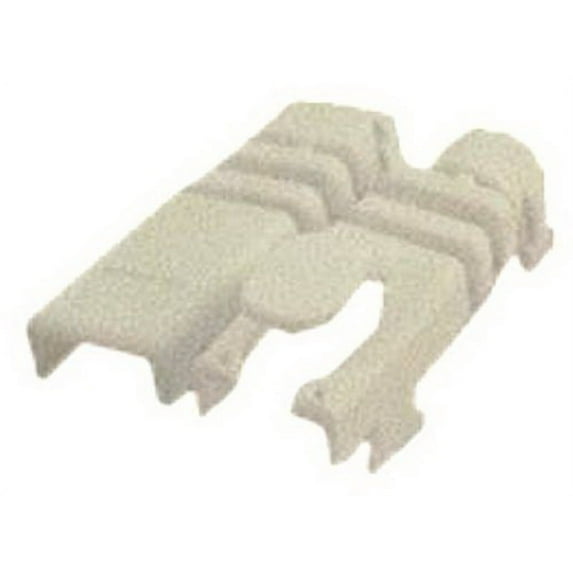 IEC MP06HS-WH RJ11 Modular Snap-on Strain Relief Boot - White