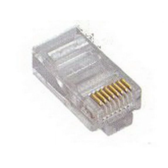 IEC MP08M-AMP RJ45 8 Position AMP Compatible Modular Plug for Stranded Wire