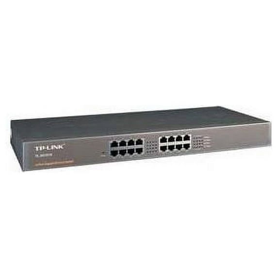 IEC NEX21619 Ethernet Switch with 16 Gigabit (10-100-1000) Auto Negotiating Ports Rack Mount