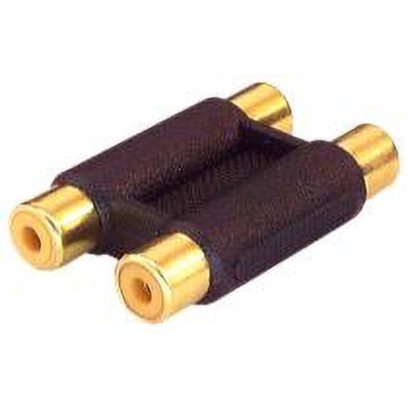 IEC PHONOF-FX2 RCA Type Phono Dual Female to Dual Female for Stereo Gender Changer