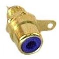 thumbnail image 1 of IEC PHONOF-MT-BU RCA Phono Female Panel Mount Blue Connector, 1 of 1
