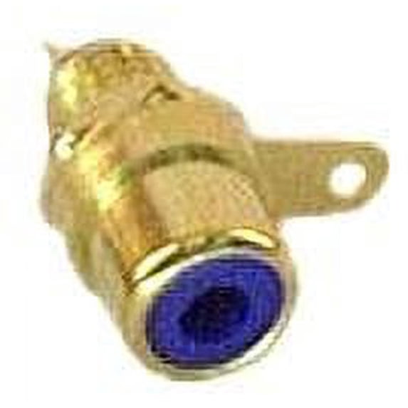 IEC PHONOF-MT-BU RCA Phono Female Panel Mount Blue Connector