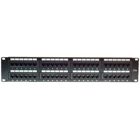 IEC PP10848 Patch Panel 48 Port CAT 5e 568B (2U)