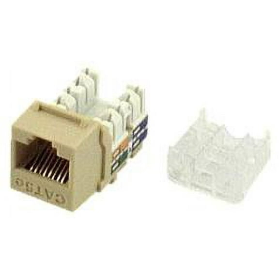 IEC RH4508F-MT-IVL5 RJ4508 Female Narrow Keystone Connector Ivory Category 5e