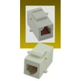 thumbnail image 1 of IEC RJ1106F-F-MT-WH RJ11 6 Position Keystone Connector Female to Female White, 1 of 1