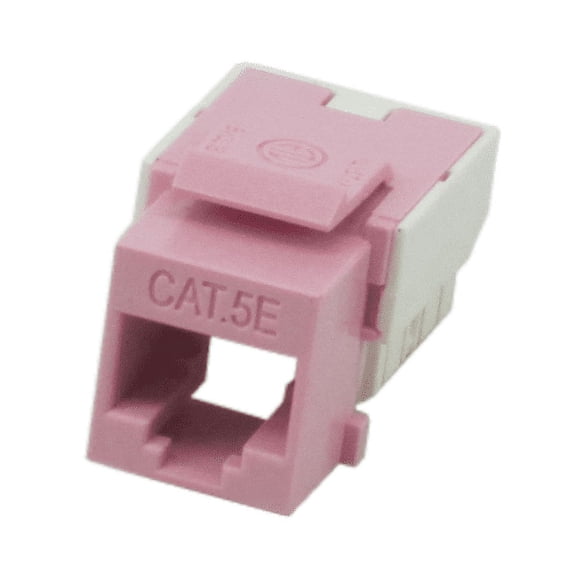 IEC RJ4508F-MT-PIL5 RJ4508F Keystone Connector Category 5e Pink