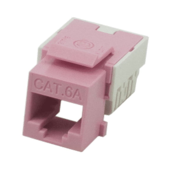 IEC RJ4508F-MT-PIL6 RJ4508F Keystone Connector Category 6 Pink