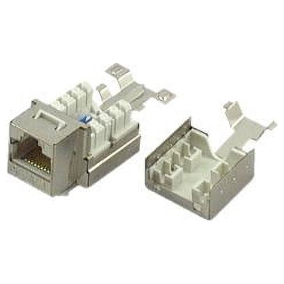 IEC RJ4508F-MT-SHL5 RJ4508 Female Keystone Connector Shielded Category 5e