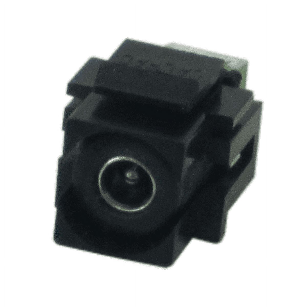 IEC RJPWR-BK 2.1mm center (5.5 outer) Power Jack in Keystone BLK