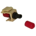 thumbnail image 1 of IEC RJSTF-F Fiber ST Female to Female Multimode Keystone Ivory, 1 of 1