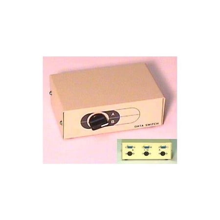 IEC SEB2000 2 Position DB09 and DN05 Economy Switch Box CGA Monitor and AT Keyboard