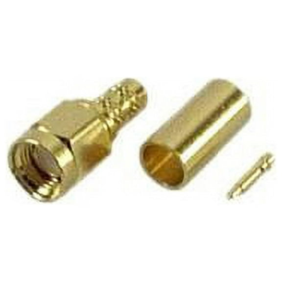 IEC SMAMG-RG58 SMA Male Gold Coax Connector for RG58