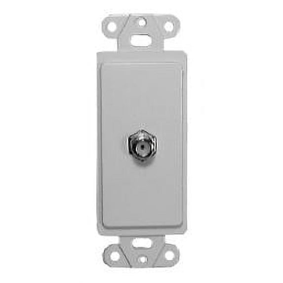 IEC WDH611000 White Decora Insert with One F100