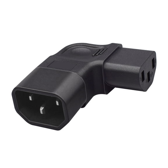 IEC320 C14 to C13 Power Adapter,C13 to C14 Converter,C14 3pin Plug to C13 Socket Power Converter Power Expansion Adapter