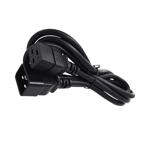 IEC320 C19 3Pin Female Port to C20 3Pin Male Power Cord Convsion Adapter Cable, 180cm IEC320 C19 to C20 Extension Line