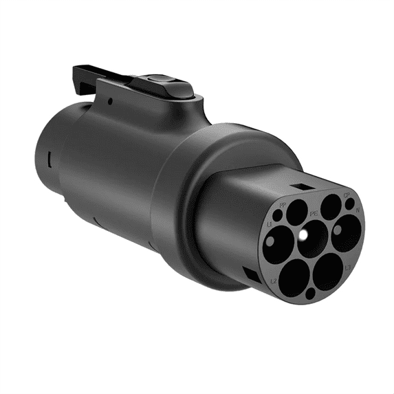 IEC62196 Type 2 to SAE J1772 Type 1 EV Adapter Charging Convertor 250V 32A Type2 to Type1 Charger Converter Adaptor