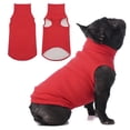 thumbnail image 1 of IECOii Small Dog Sweater,Stretch Fleece Vest Blue,Medium,Warm Pullover for Winter Spring and Fall, Soft & Lightweight Dog Sweatshirt Indoor Outdoor Clothes, 1 of 9