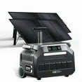 thumbnail image 1 of IEE P3200 Solar Generator with 2x200W Solar Panels, 2048Wh Portable Power Station 3200W (6400W Peak), 1-Hour Fast Charging, LiFePO₄ Battery, APP Control Backup Power for Home, Camping & RVs, 1 of 12